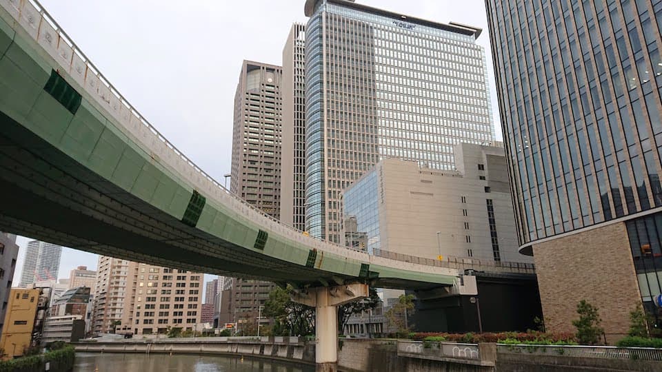 中之島の高層ビル群