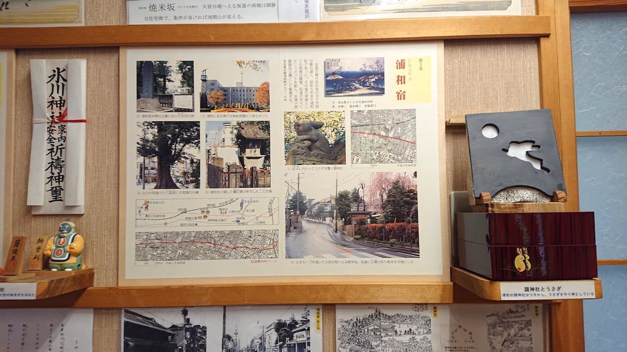 中山道浦和宿に関する資料