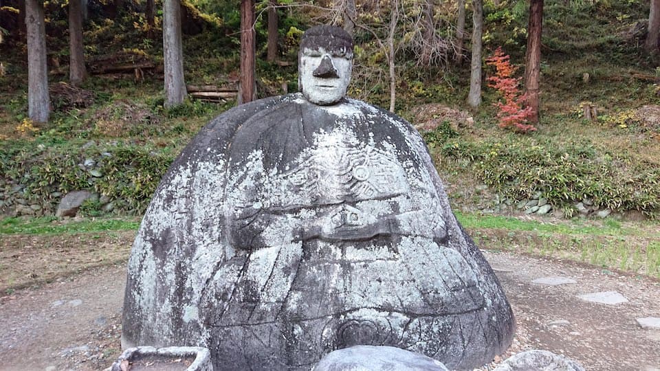 万治の石仏