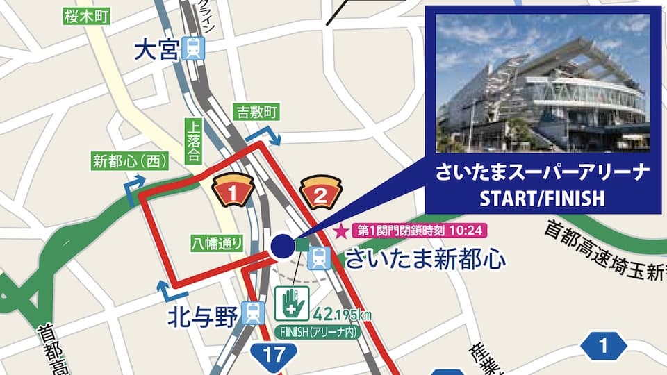 さいたま国際マラソン 公式サイトより