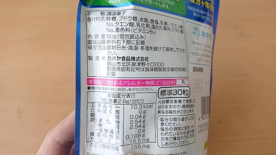 カバヤ食品 塩分チャージタブレッツ 徹底レビュー 熱中症対策の必需品 ともらん