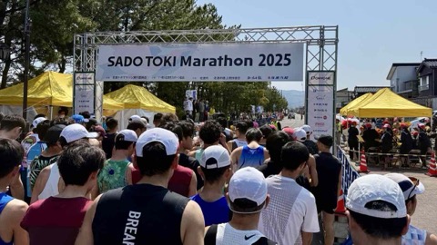 【大会】佐渡トキマラソン2025：追い風と向かい風の切り替えがムズい…