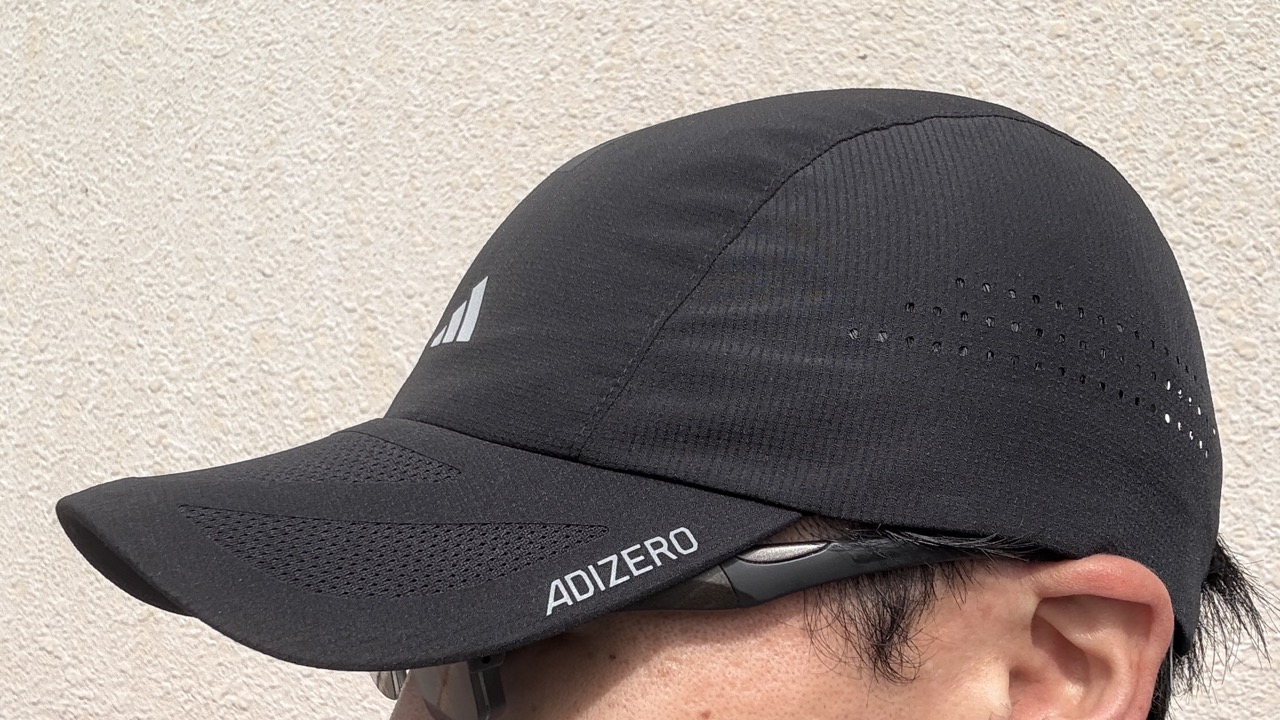 【レビュー】Adidas アディゼロ クライマクールキャップ:コンパクトで通気性抜群