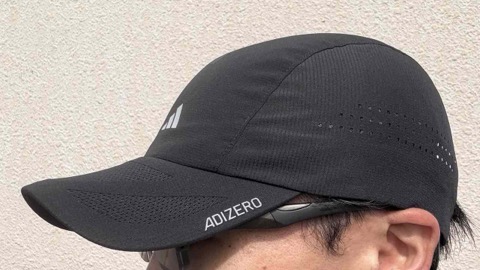 【レビュー】Adidas アディゼロ クライマクールキャップ：コンパクトで通気性抜群