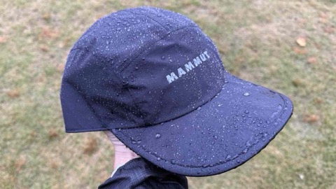 【Mammut クライメート ゴアテックスキャップ レビュー】折りたたみ可能な防水キャップ