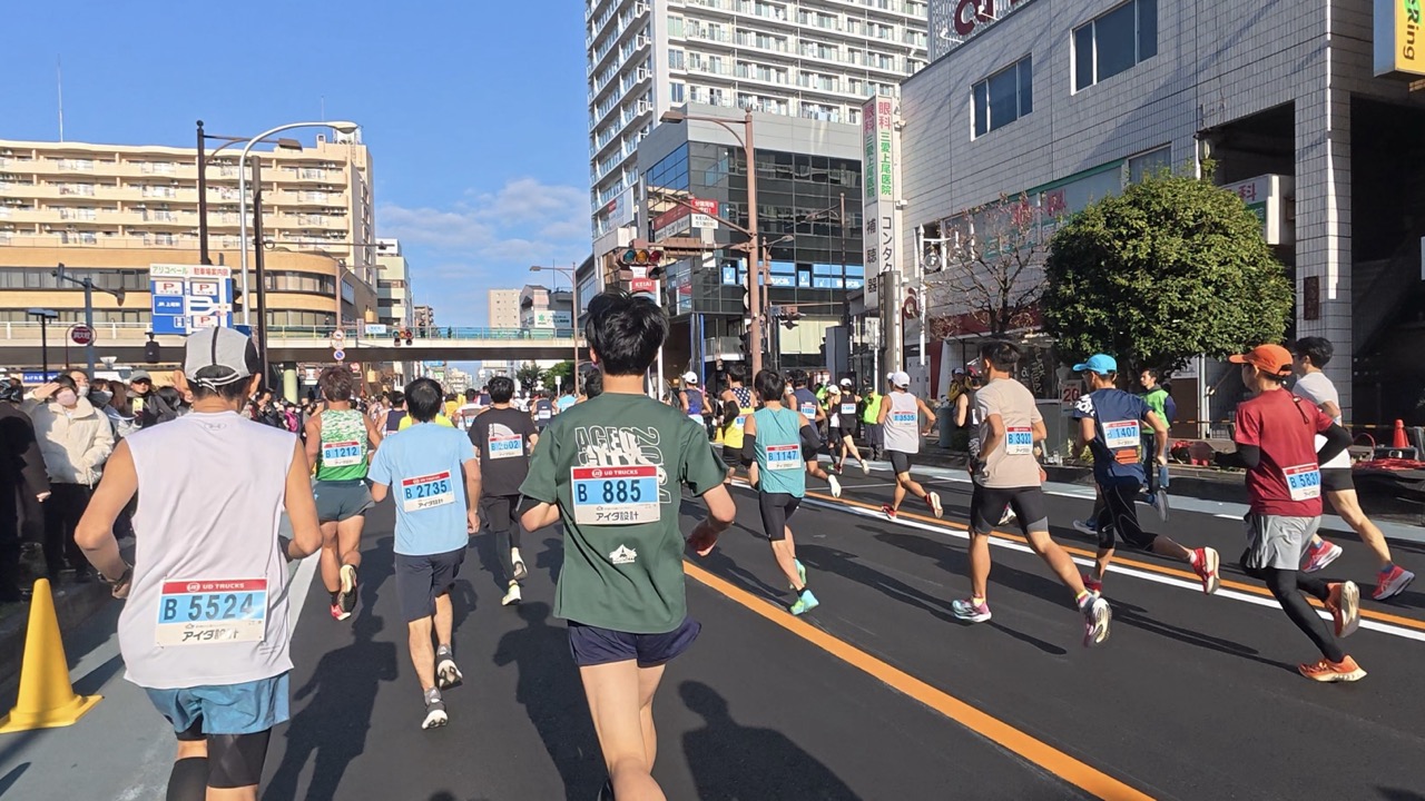 上尾シティハーフマラソン2025を走ってきた【HALF 1:22:45】