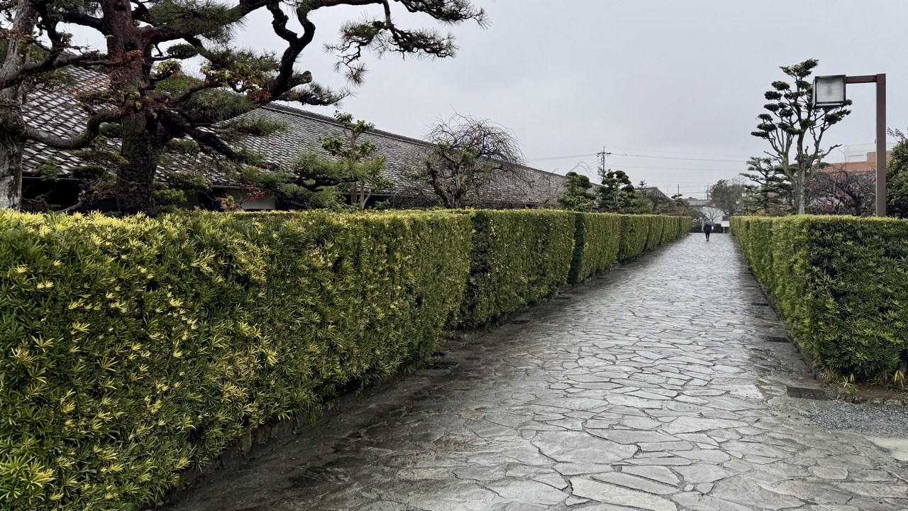 【松阪市ランニングコース】松阪城下の武家屋敷を走ってきた