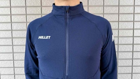 MILLET Dry Grid Halfzip レビュー【裏起毛×グリッドは最強】