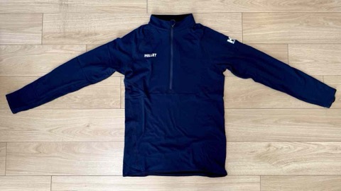 MILLET Dry Grid Halfzip レビュー【裏起毛×グリッドは最強】