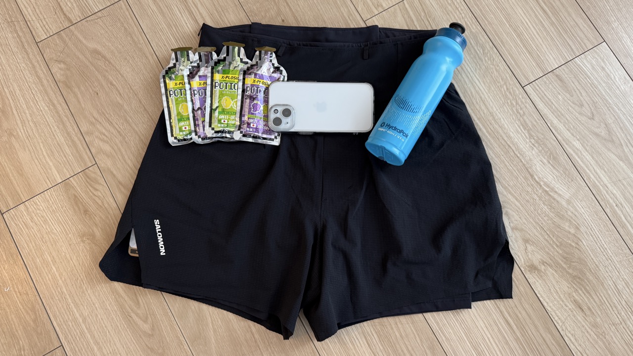 SALOMON Sense Aero 2in1 Trail レビュー【収納力抜群のランパン】