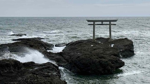 〔ひたちなか市 観光ラン16km〕磯崎町から大洗磯前神社まで走ってきた
