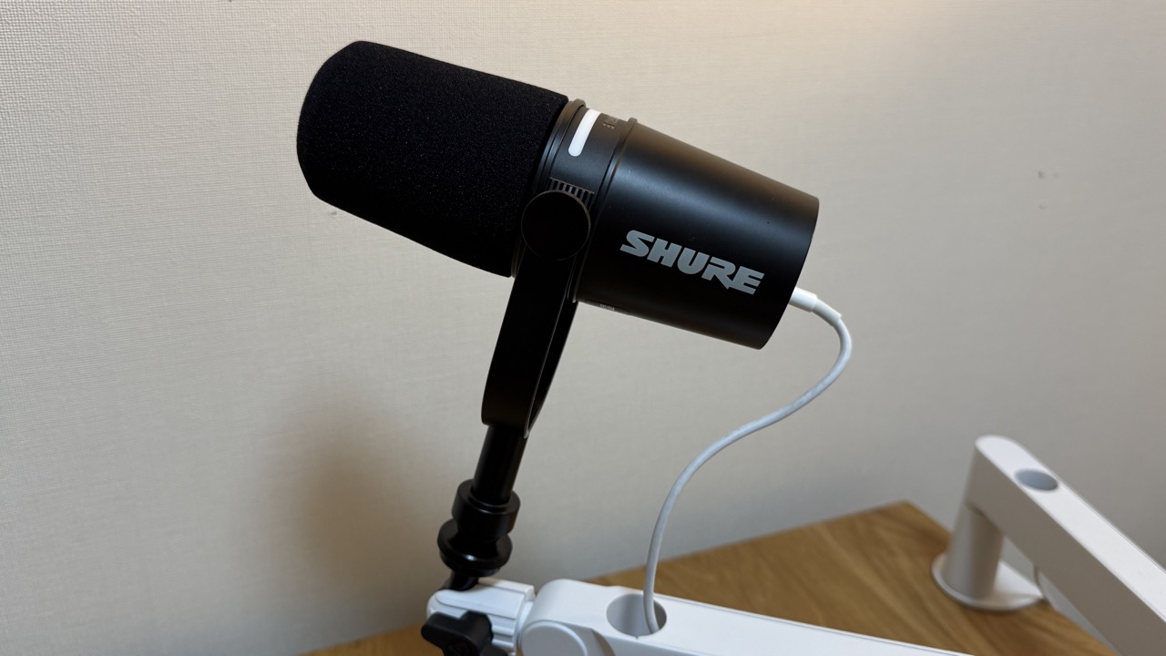 SHURE MV7+ マイク