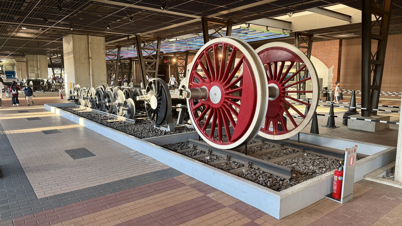 鉄道博物館の入口