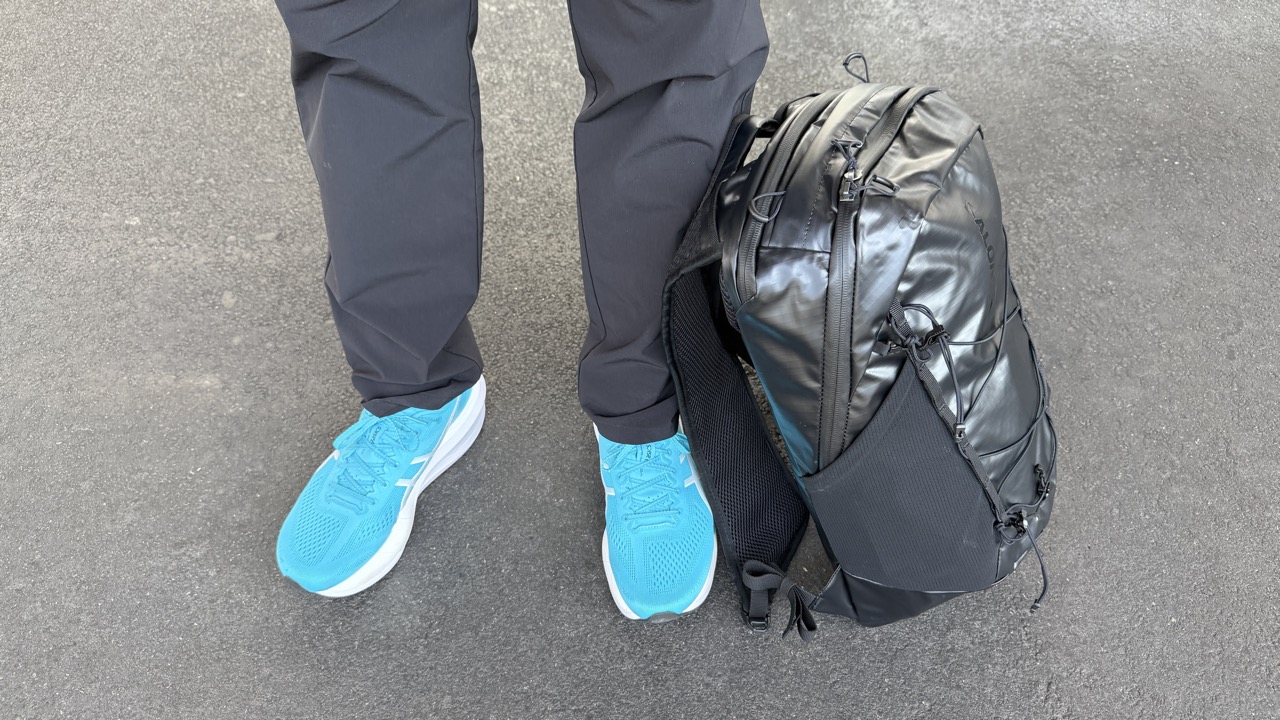 マラソン遠征の荷物を詰めた「XT15 OG」