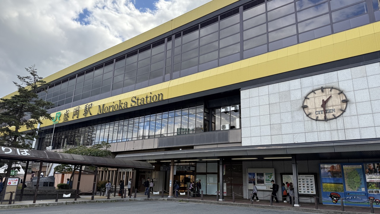 盛岡駅前のイベント