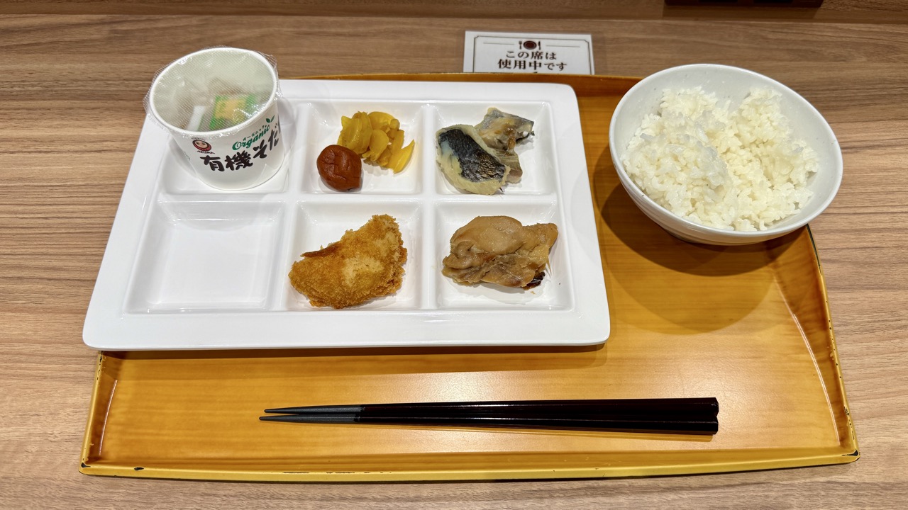 スーパーホテル盛岡の朝食バイキング
