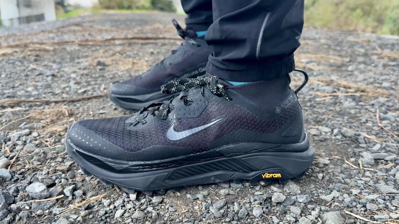 【NIKE ACG ゼガマ トレイル GTX レビュー】ソフトな履き心地の防水トレランシューズ