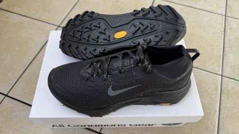 【NIKE ACG ゼガマ トレイル GTX レビュー】ソフトな履き心地の防水トレランシューズ